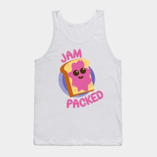 Jam Packed Sandwich | Gift Ideas | Food Puns Tank Top